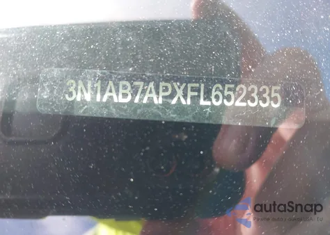 2015 Nissan Sentra Fe+ S/S/Sl/Sr/Sv from USA, damaged, VIN 3N1AB7APXFL652335